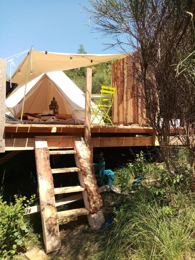 De La Ferme Du Chant De Cailloux Tente de luxe